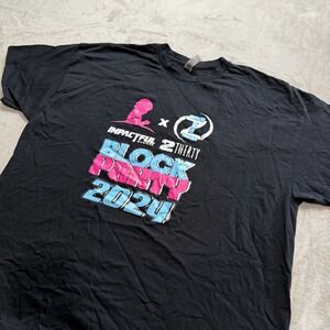 Gildan Heavy Cotton Black Impactful Events 2 Thirty Block Party 2024 T Mens 2XL